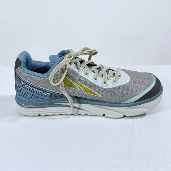 Altra Torin iQ Womens 6.5 Zero Drop Foot Shape Reflective Running Shoes Sneaker - Picture 5 of 11